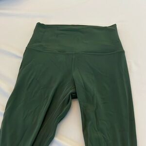 light green leggings full length super soft and very stretchable.